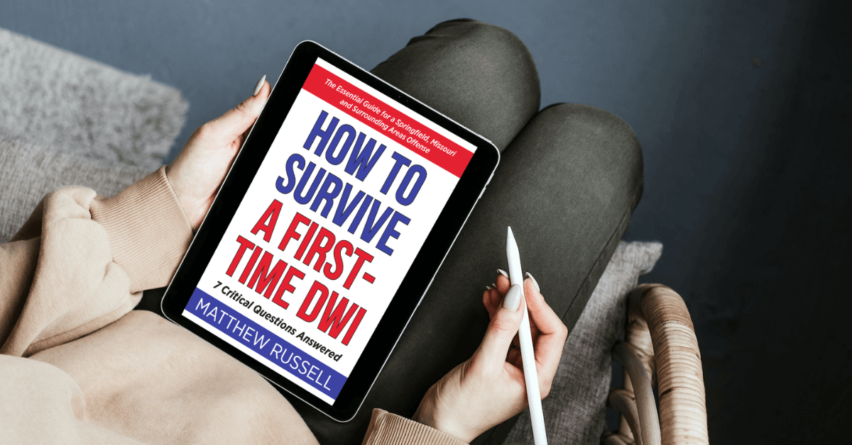 Ebook: How to Survive a First-Time DWI